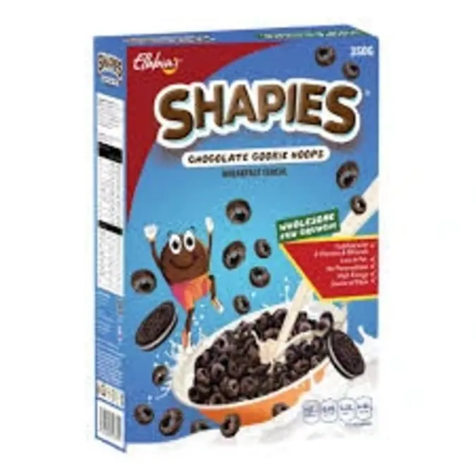 Elbbins Shapies Choco Cookies Hoops 350g